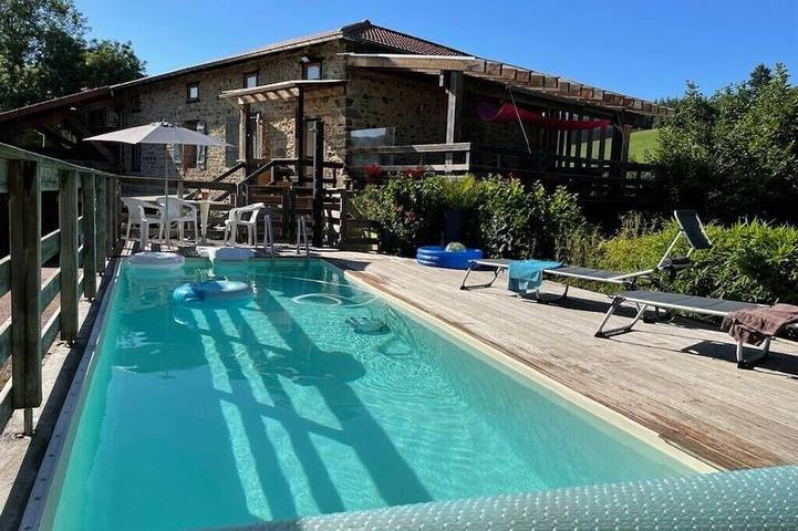 Maison de vacances pour 6 personnes, avec piscine et jardin - 1