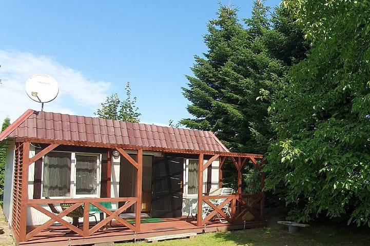 Ferienhaus für 3 Personen, mit Balkon und Garten