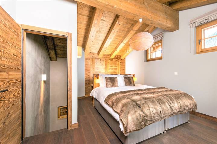 Gîte pour 10 personnes, avec sauna ainsi que balcon et balcon/terrasse dans Grimentz - 4