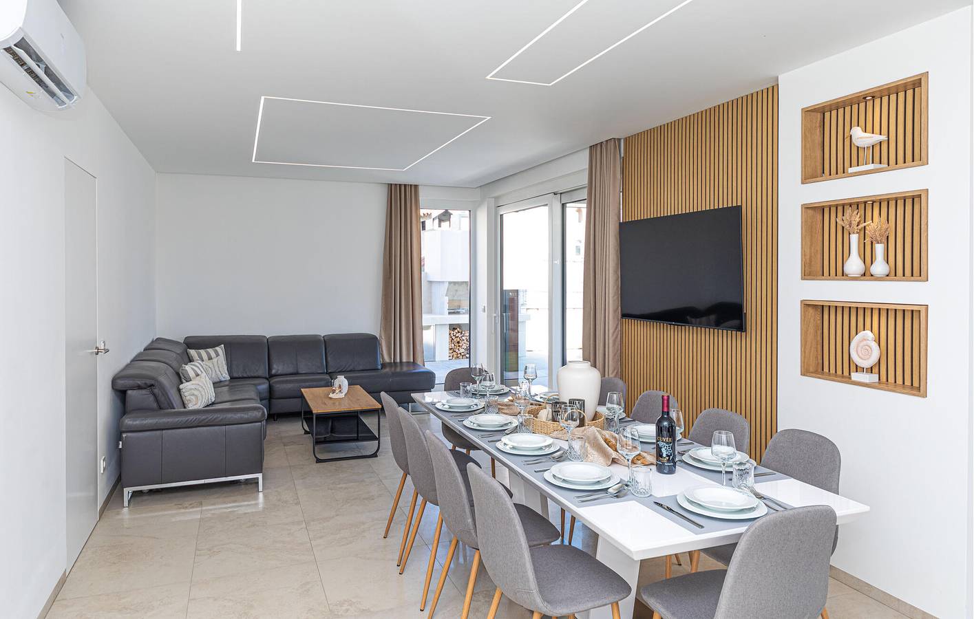Ferienhaus für 12 Personen mit Terrasse in Kastel Stafilic, Kaštela