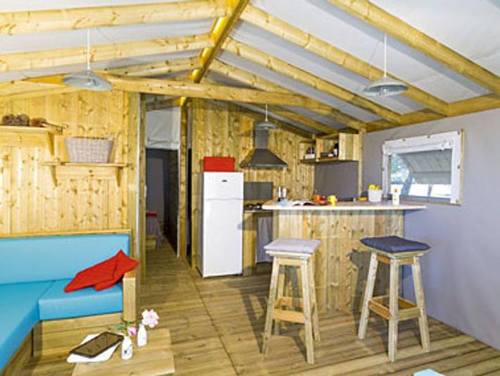 Lodge für 4 Personen, mit Kinderpool in Grayan-et-l'Hôpital - 4