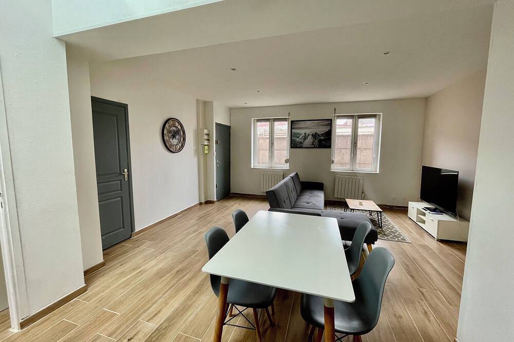 Appartement entier, Gîte Le Plain-Pied - 5min de la gare - vers Lille / Lens / Arras in Phalempin, Région de Lille