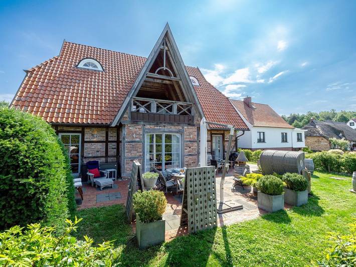 Ferienhaus für 6 Personen, mit Garten und Balkon sowie Seeblick und Sauna, kinderfreundlich auf der Halbinsel Mönchgut - 3