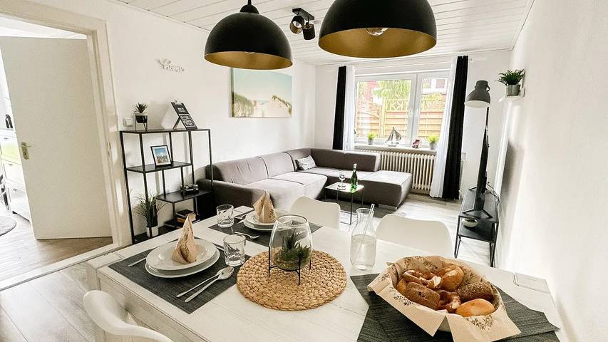 Ferienwohnung für 2 Personen, mit Garten in Grimmershörn