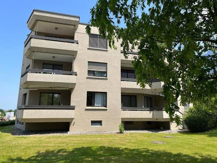 Ferienwohnung für 4 Personen, mit Balkon und Terrasse sowie Ausblick in Liechtenstein