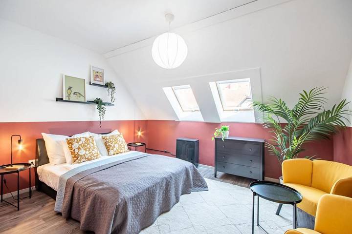 Gîte pour 6 personnes, avec terrasse à Eger