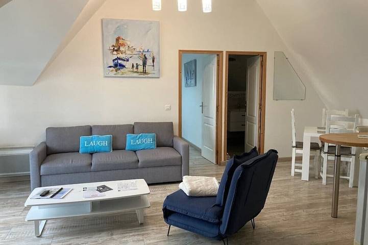 Appartement de vacances pour 3 personnes, avec terrasse et sauna, animaux acceptés - 1