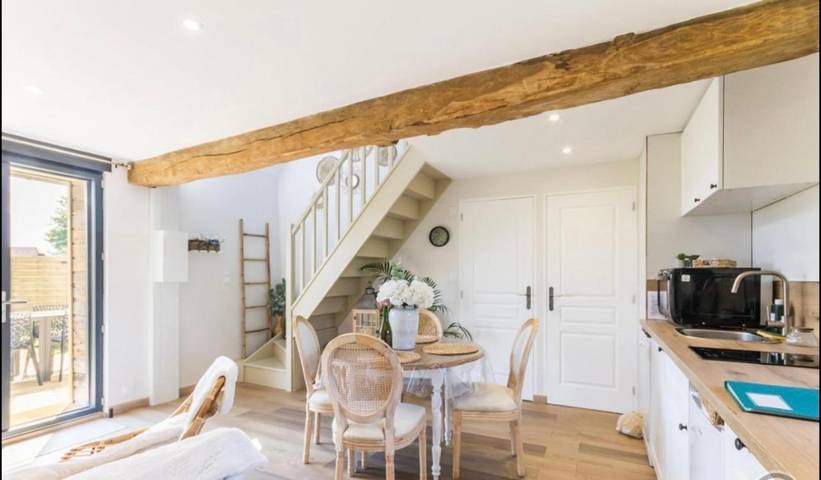 Location de vacances pour 4 personnes, avec vue et jardin, animaux acceptés à Hotot-en-Auge - 4