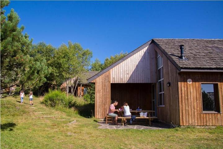 Chalet pour 6 personnes, avec Terrasse et Jardin