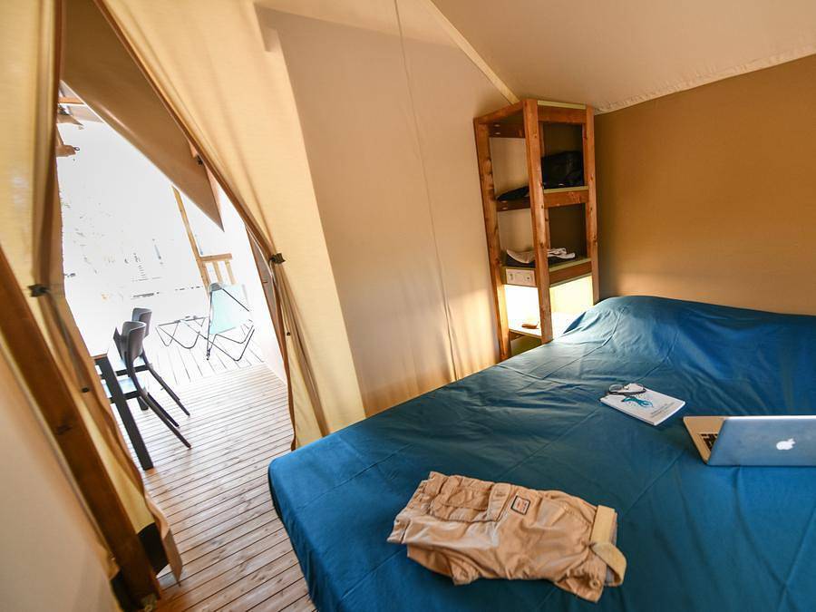 Camping Le Parc de Bormes - Lodge 4 personen - 2 slaapkamers, foto 10
