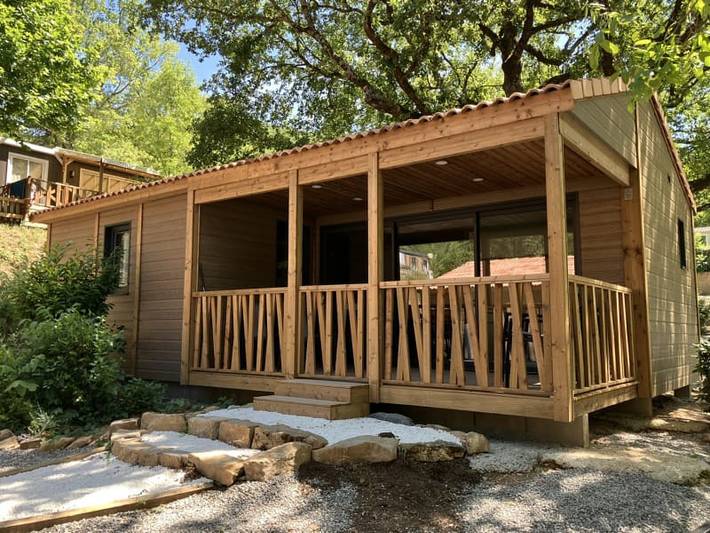Chalet pour 6 personnes, avec Balcon/Terrasse ainsi que Terrasse et Sauna