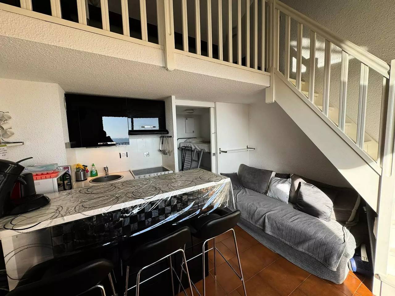 Ganzes Studio, Studio vul sea Duplex + Kabine Ecke 4 Personen - Budget in Bandol, Mittelmeerküste (Frankreich)
