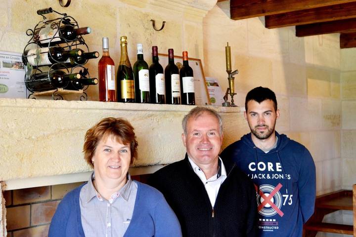 Chambre d’hôtes 'Chateau Laborde Marjolaine' avec terrasse privative, Wi-Fi et climatisation in Saint-Médard-de-Guizières, Région de Libourne