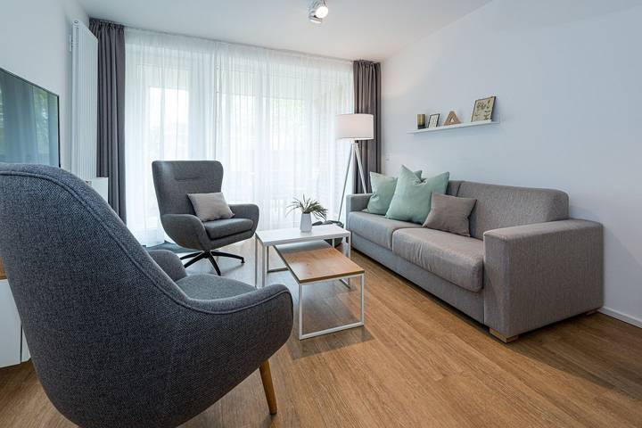 Ferienwohnung für 7 Personen, mit Terrasse und Ausblick sowie Sauna auf Langeoog - 3