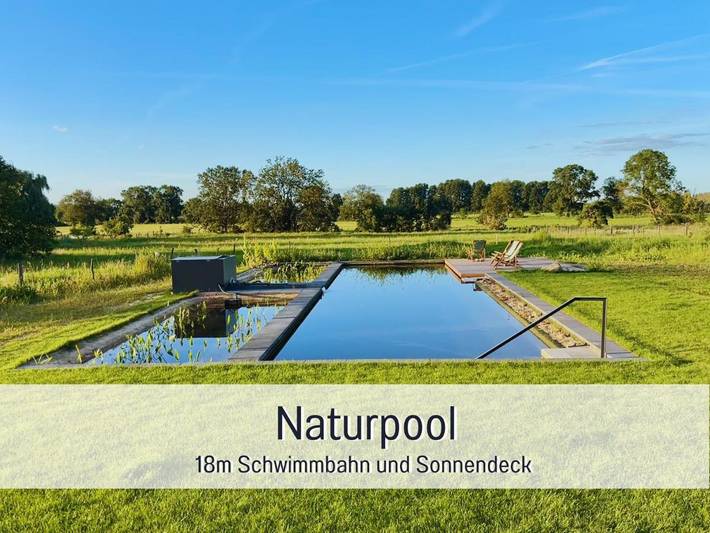 Ferienwohnung für 4 Personen, mit Balkon und Terrasse sowie Garten und Pool in Fehrbellin - 2