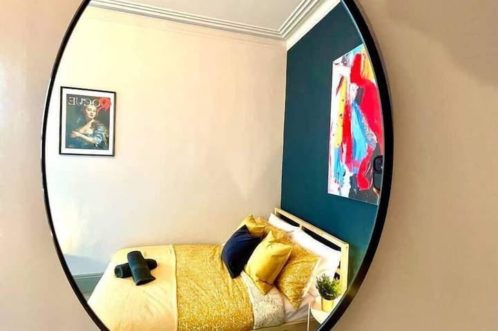 Appartement entier, Stunning 2 bed - free parking -5 min walk to beach in Bournemouth, Angleterre du Sud-Ouest