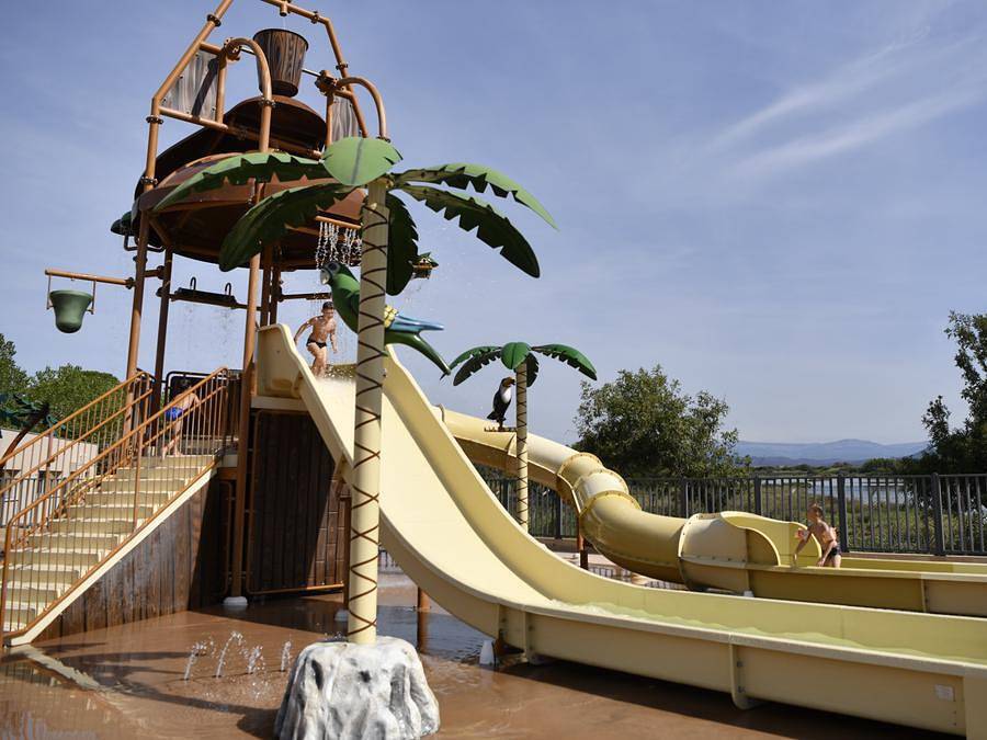 Camping De Saint Aygulf Plage - Stacaravan 5 personen in Saint-Aygulf, Frejus