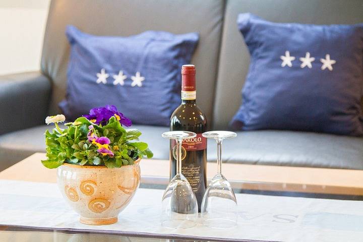 Ferienhaus mit Meerblick für 6 Personen, mit Terrasse und Garten sowie Seeblick in Nordfriesland - 4