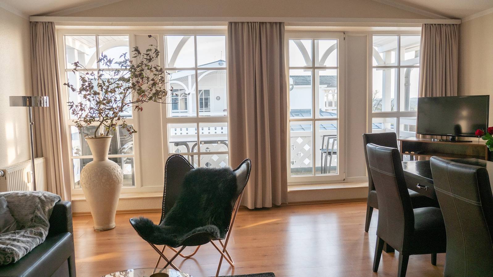 Ganze Wohnung, Ferienwohnung 'Dat Groote 551' mit Balkon und Wi-Fi in Sellin, Rügen