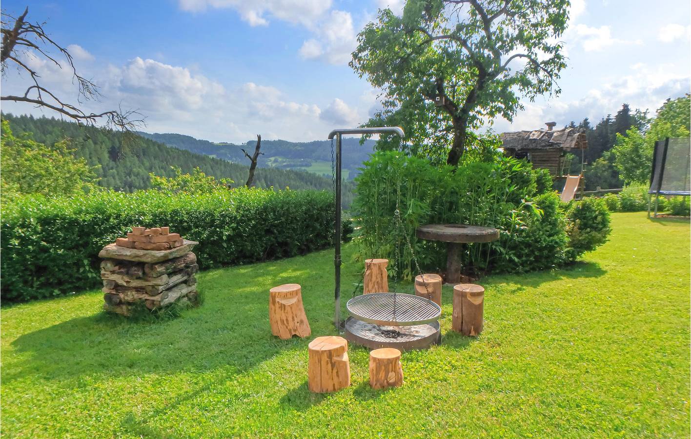 Holiday home for 5 people with terrace in Klein Sankt Paul, Mittelkärnten