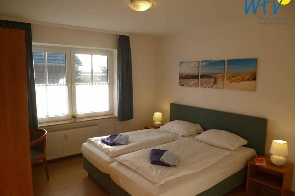 Ganze Wohnung, Komfortable Ferienwohnung Seestern mit Terrasse und Sauna auf Wangerooge in Wangerooge