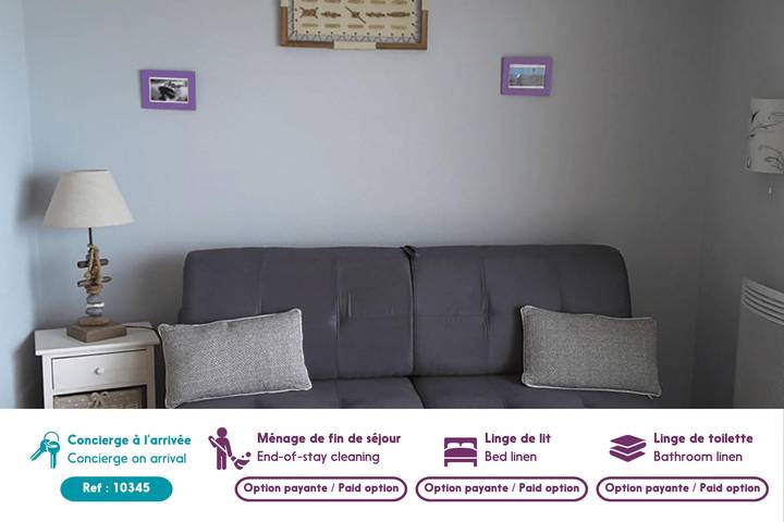 Studio für 3 Personen, mit Balkon im Loire-Tal - 4