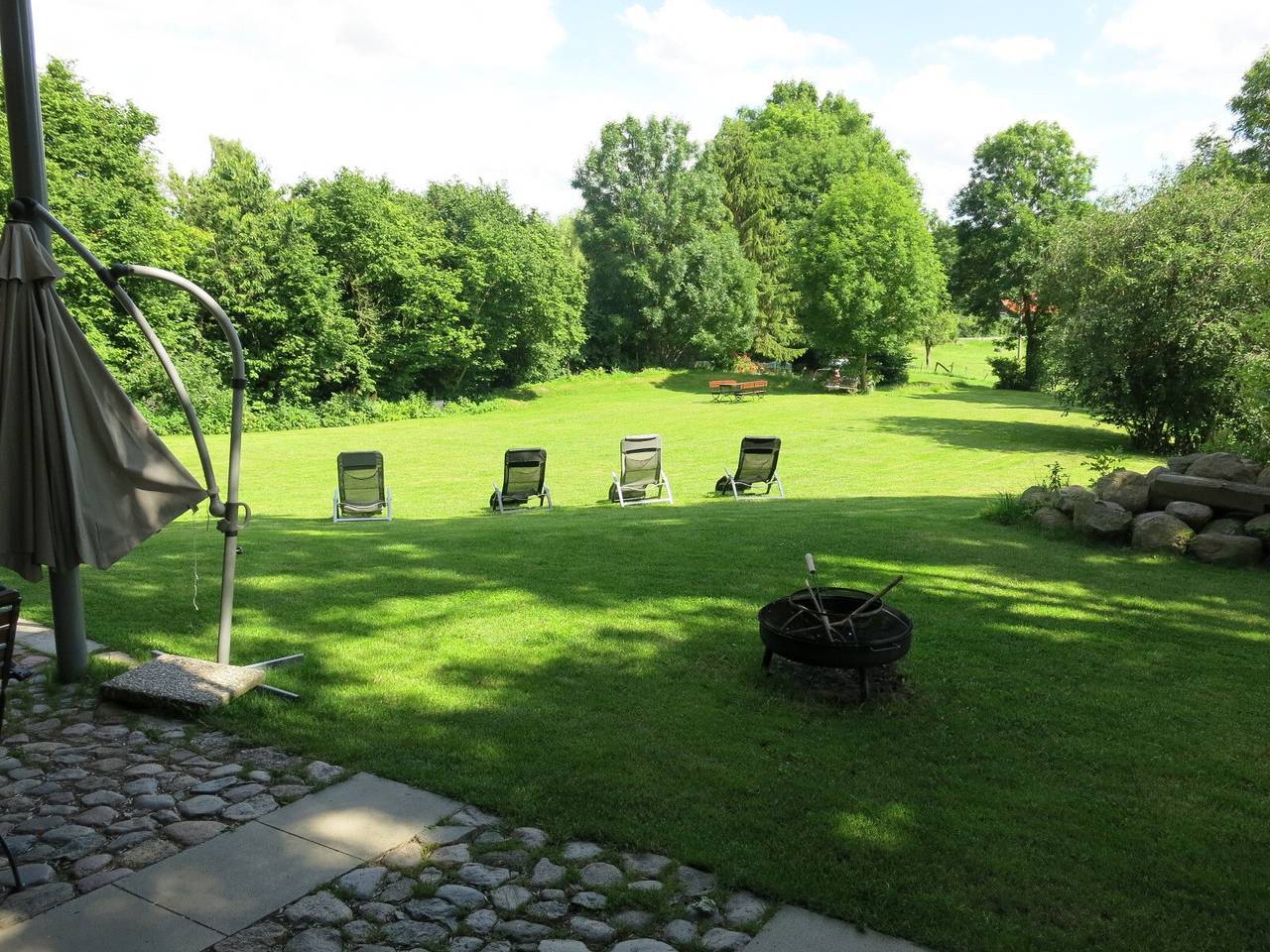 Ferienhaus 'Gästehof Apolony' mit privater Terrasse, Garten und Wlan in Utecht, Ratzeburger See