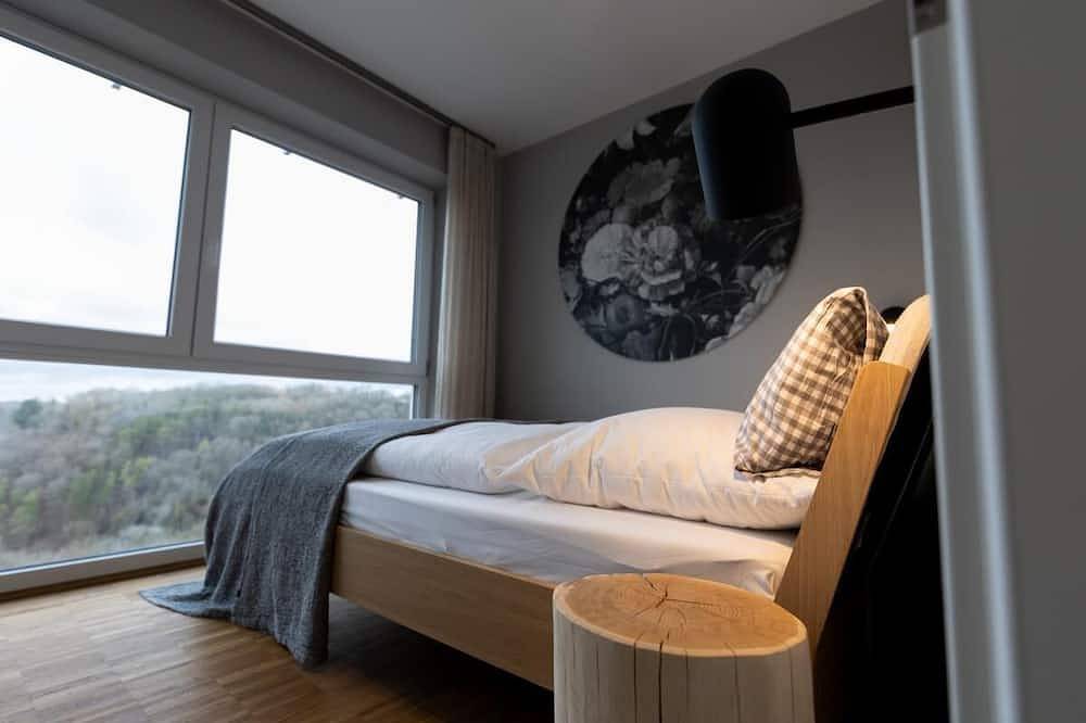 Ferienhaus mit Badefass, Sauna, Terrasse, Kamin in Langenburg, Hohenlohe