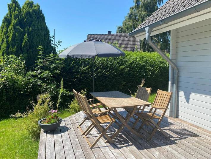 Ferienhaus für 4 Personen, mit Terrasse