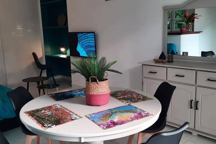 Gîte pour 2 personnes, avec vue et jardin, animaux acceptés dans Saint-Joseph (Martinique) - 3