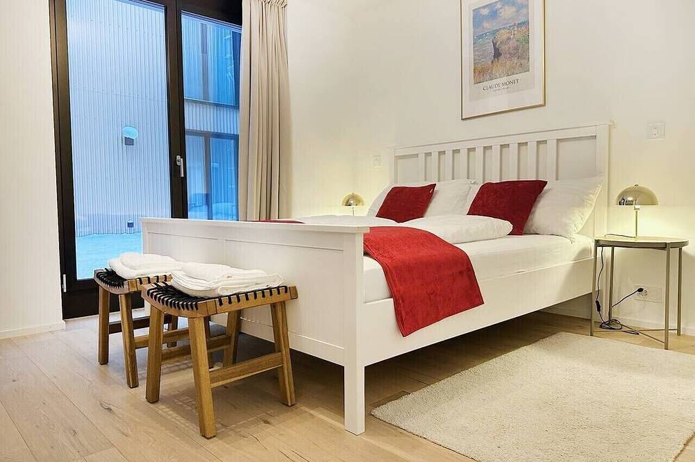 Ganze Wohnung, Mountain View Luxury Apt at Interlaken West • Ac • Bbq by Swissdreamliving in Interlaken, Thunersee