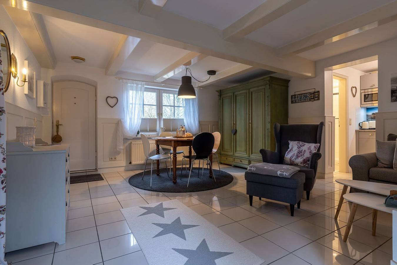 Ganze Wohnung, Romantische 1-Raum Fewo im wunderschönen Hus op de Dün in St. Peter-Ording, Eiderstedt