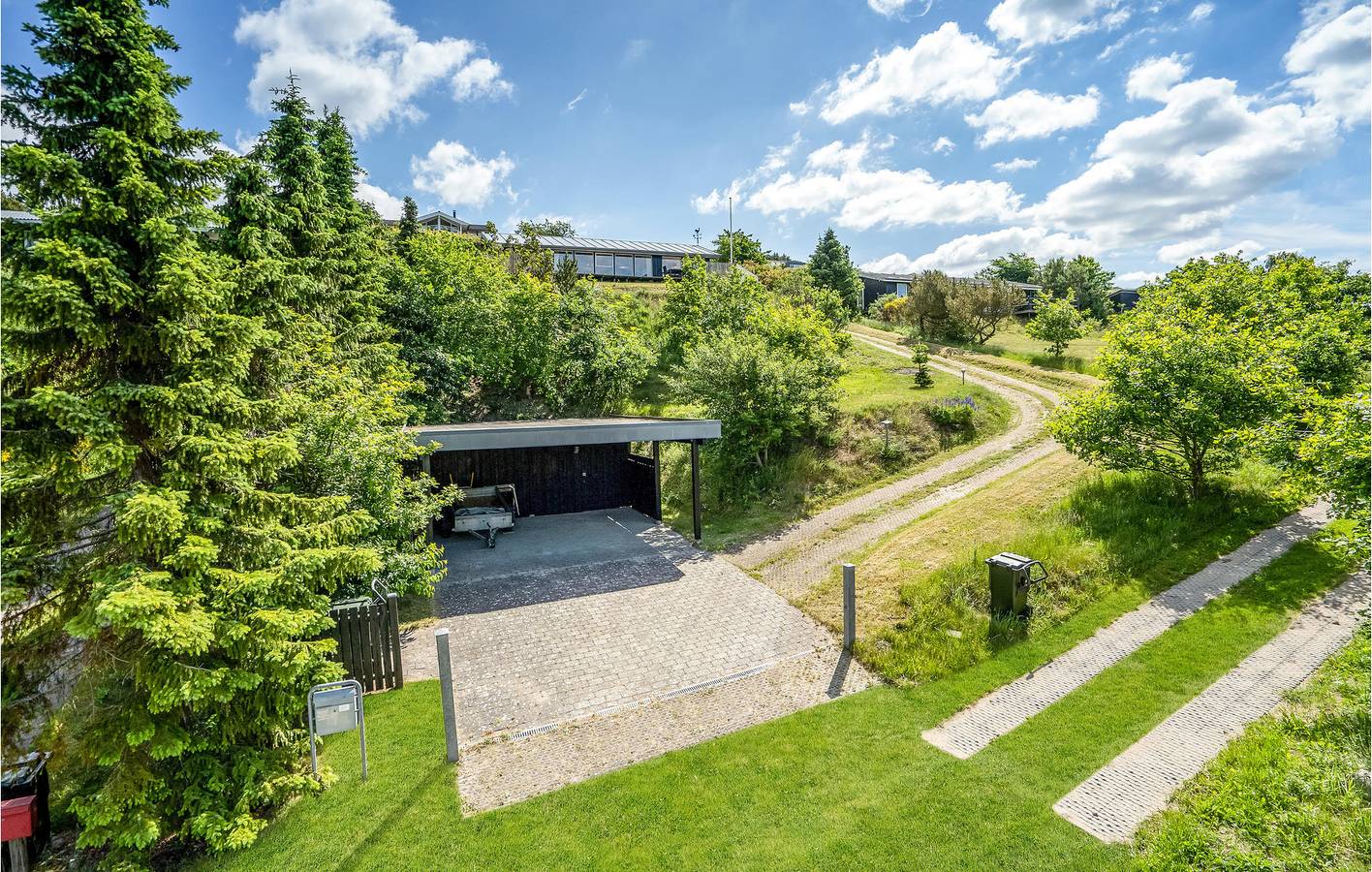 Ferienhaus für 4 Personen mit Terrasse in Egsmark Strand, Süddjursland