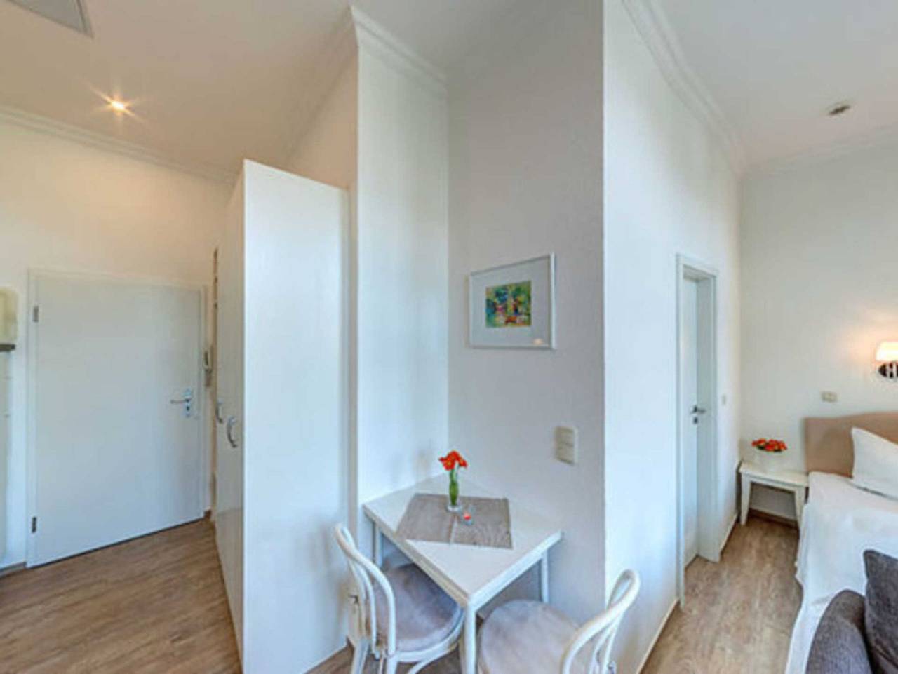Ganze Ferienwohnung, Villa Ostseewarte, Strandnah, teilw. Seeblick, Fahrstuhl - Villa Ostseewarte Whg. 3, Balkon in Drei Kaiserbäder, Heringsdorf