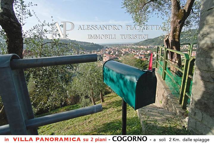 Appartamento intero, Appartamento A in villa con vista panoramica in San Salvatore, Cogorno