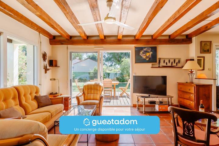 Maison de vacances pour 6 personnes, avec terrasse et jardin à Challans