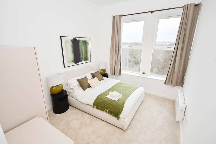 Apartamento entero, Spacious & Bright 1Bed Apartment nr Etihad Stadium in Mánchester, Gran Mánchester