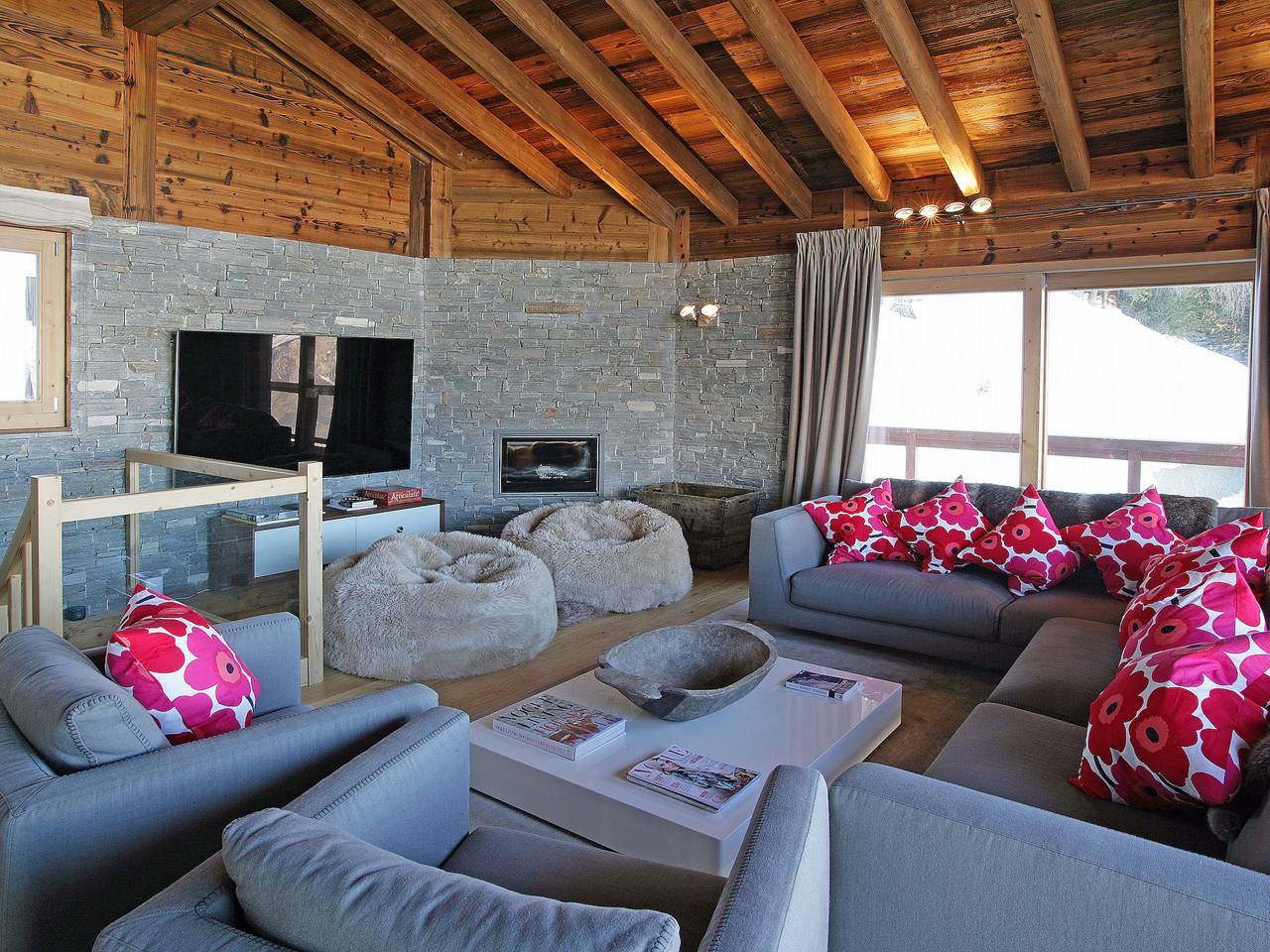 Chalet The Big Bear in La Tzoumaz, Riddes