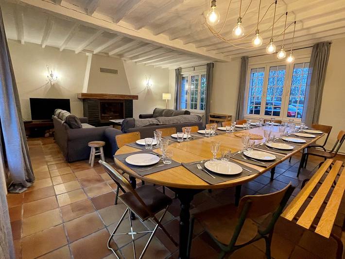 Gîte pour 15 personnes, avec terrasse et jardin à Clairmarais - 3