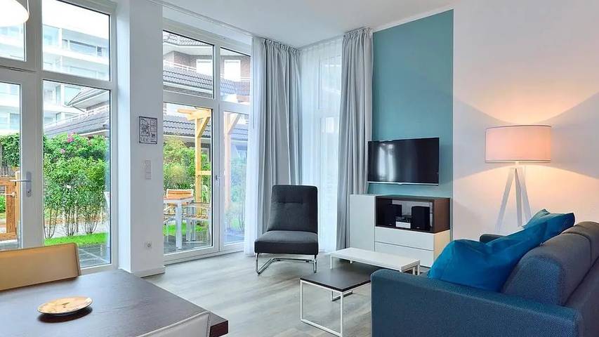 Ferienwohnung für 3 Personen, mit Terrasse auf Wangerooge