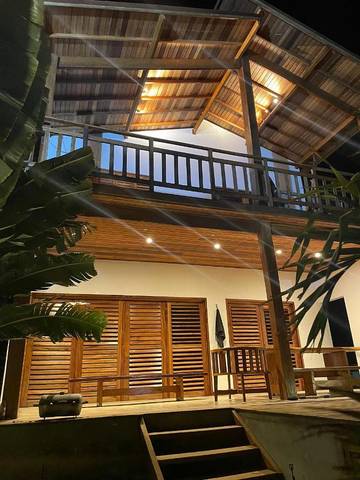 Gîte pour 6 personnes, avec balcon et piscine à Areia Branca