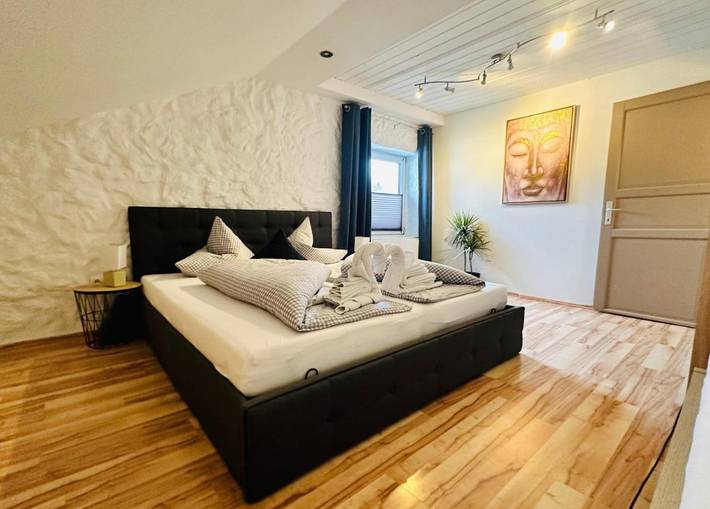 Ferienwohnung für 6 Personen, mit Balkon und Ausblick