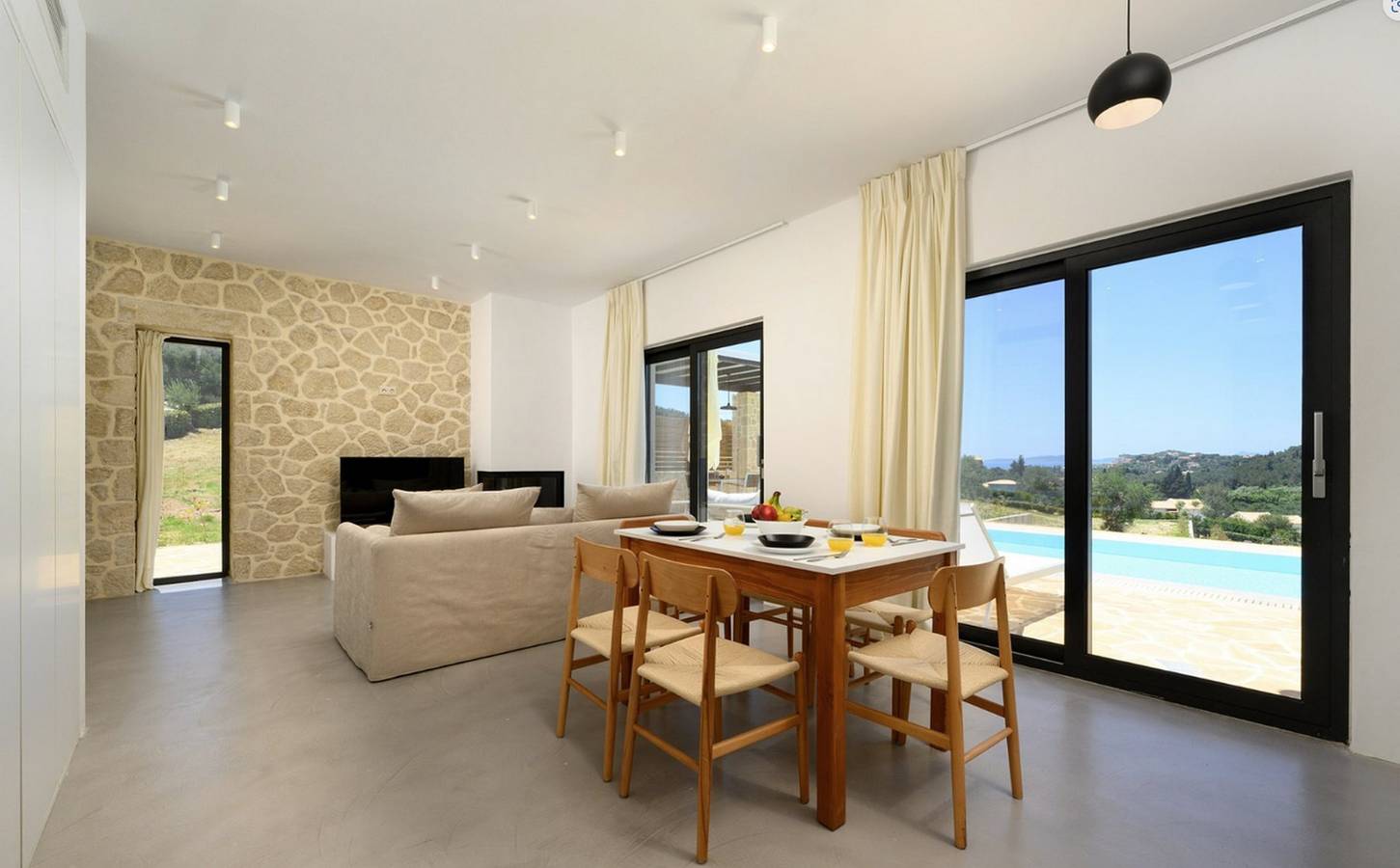 Villa für 6 Personen mit Terrasse in Arillas, Korfu