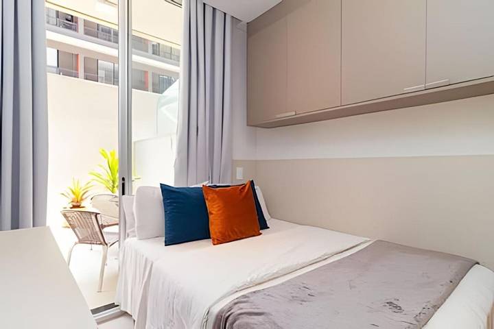 Casas e apartamentos de temporada para 2 pessoas, com piscina e jardim em Bela Vista