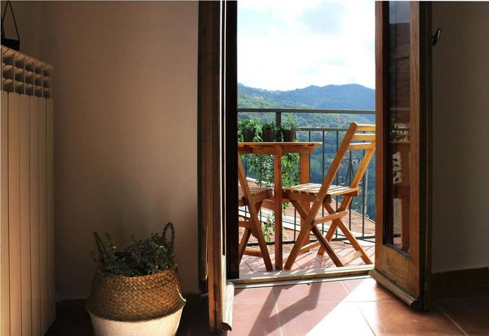 Appartamento per 5 persone, con Balcone e Panorama a Sangineto