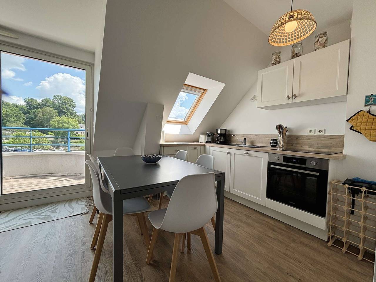 Ganze Wohnung, Gemütliche Wohnung für 4 Personen im Herzen von La Forêt-Fouesnant in La Forêt-Fouesnant, Côte de Cornouaille