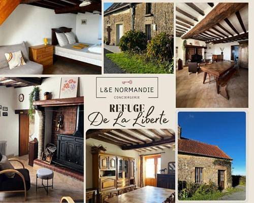 Maison d’hôte pour 6 personnes, avec Jardin