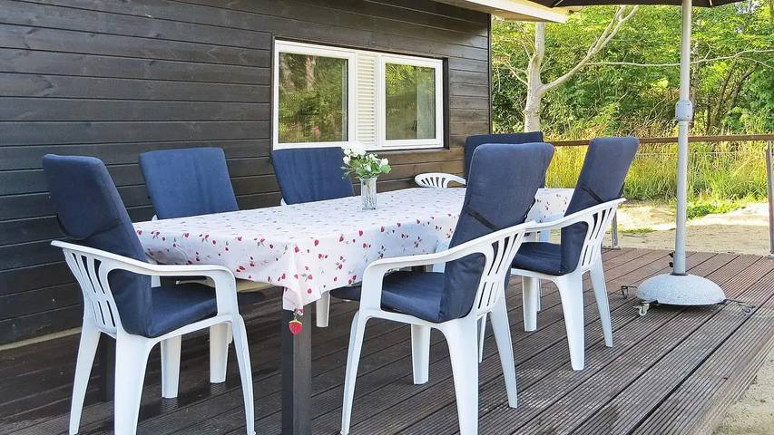 Ferienhaus für 7 Personen, mit Terrasse und Sauna in Knud Strand - 4