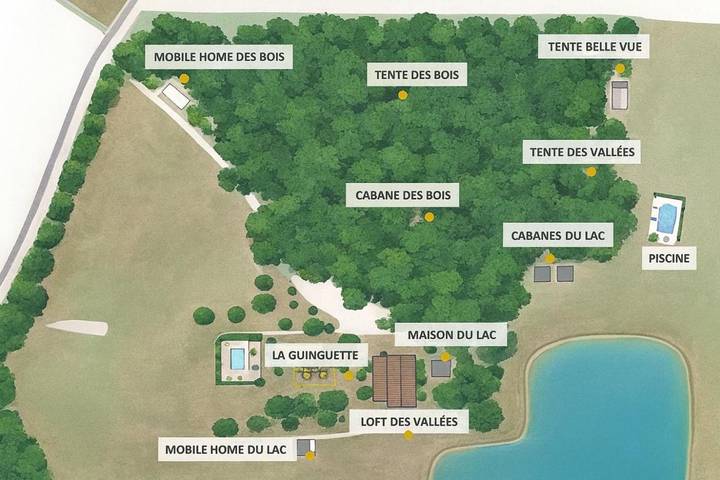 Gîte pour 4 personnes, avec Terrasse et Jacuzzi ainsi que Jardin et Piscine à Rouffignac-Saint-Cernin-de-Reilhac - 2