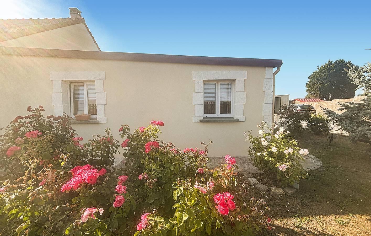 Cozy 2BR Apartment with Garden, Wi-Fi & Parking Near Coastline and Dining in Oye-Plage, Saint-Omer region
